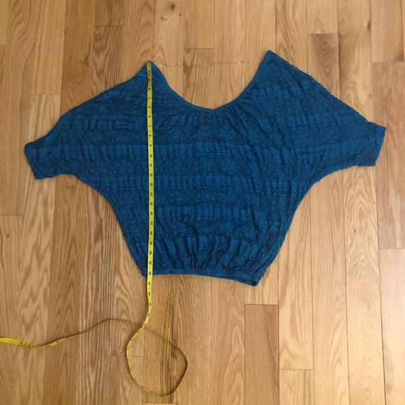 NWOT lace  swim suit cover up top - Picture 6 of 10